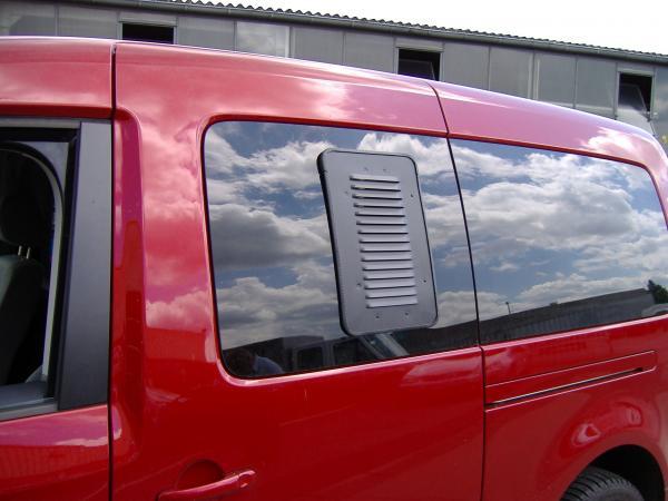Lüftungsgitter für VW Caddy von 2004 bis 11/2020, für Schiebefenster - Beifahrerseite